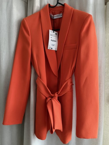 Zara blazer femme - femme, orange