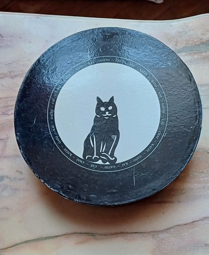 Service café chat noir - a,