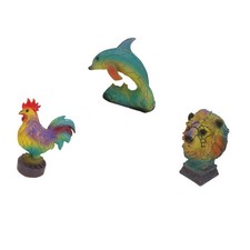 Lampe de table décorative en forme d'animal, jolie lampe en résine pour