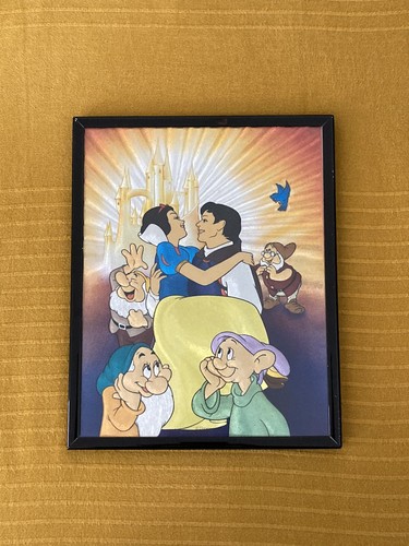 Cadre disney blanche neige - blanche, et