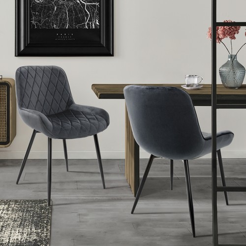 Chaises salle à manger - 2x,