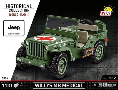 Cobi jeep willys medical - willys,
