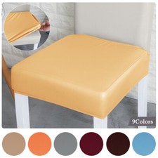 Housse De Siège De Chaise De Salle À Manger En Cuir Pu Imperméable Et /