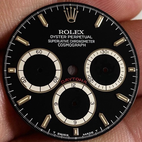 Rolex black mk2 - lines, dial