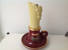 VERY RARE OLD BOTTLE CANDLE HOLDER GARNIER