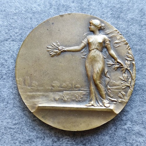 Médaille art nouveau écho - médaille,