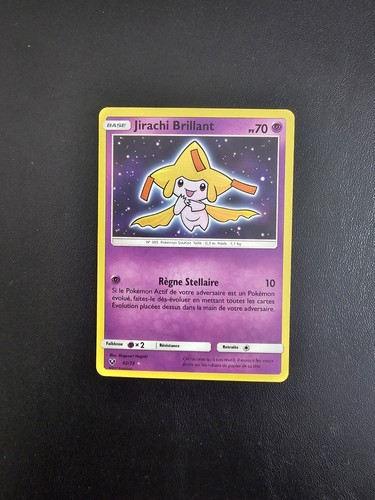 Carte pokémon jirachi - carte,