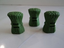 PLAYMOBIL lot trois ballots de foin verts ferme ranch centre équestre châteaux