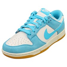 Nike Dunk Low Se pour Hommes - Baskets de Cuir Bleu Fantôme - 44.5 EU