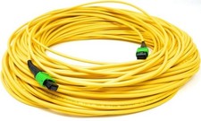 MTP/MPO Elite OM3 12 Core Fiber Patch Cable 100m Type B Plenum OFNP