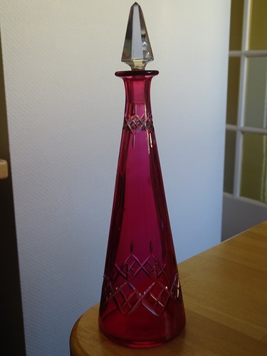 Cristal nancy ancienne carafe - nancy,