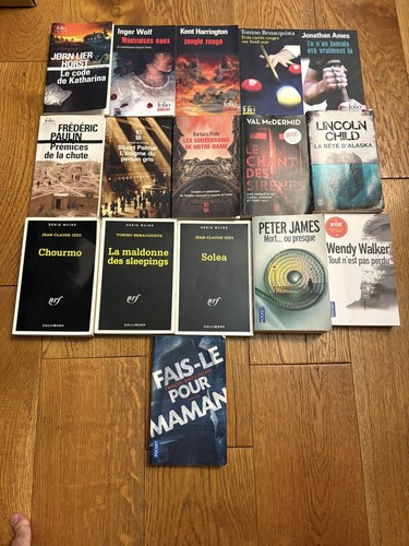 Lot romans policiers - lot, 16