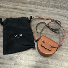 Celine Mini Besace Cuir Triomphe In Smooth Calfskin