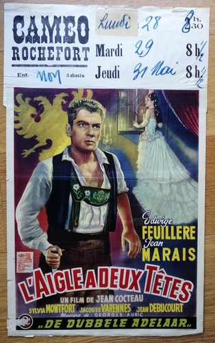 Aigle deux tetes affiche - aigle, a