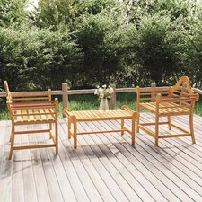Lot de 2 Chaises de Jardin