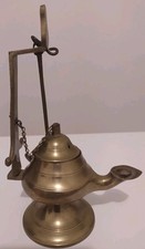 Lampe à huile ancienne en