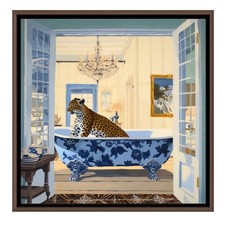 🛁🐆 Le Léopard dans la