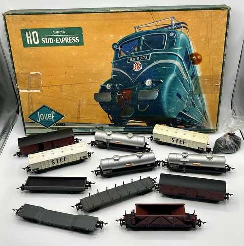 Lot wagons jouef 2 stef - wagons,
