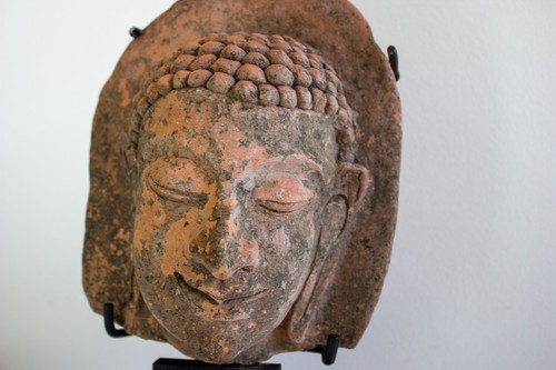 Tête bouddha mon - tête,