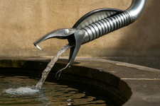 Gargouille zinc toiture