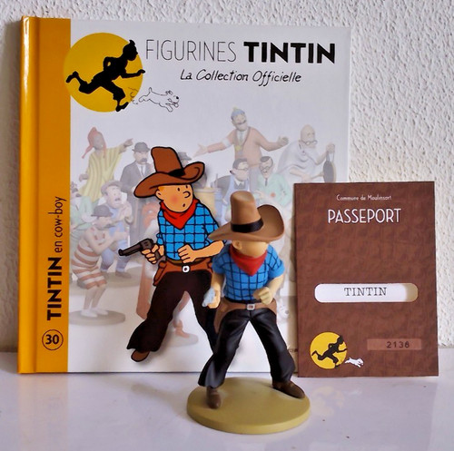 Figurine tintin la - tintin,