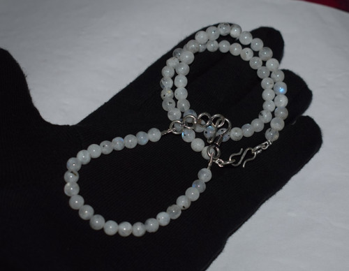 Bijoux perles lisses argent - bijoux,