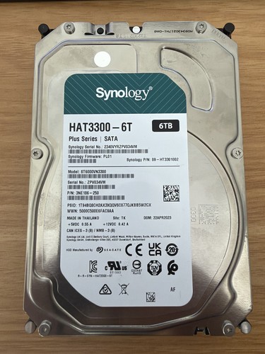 Synology plus hat3300 6t - x, hat3300-6t