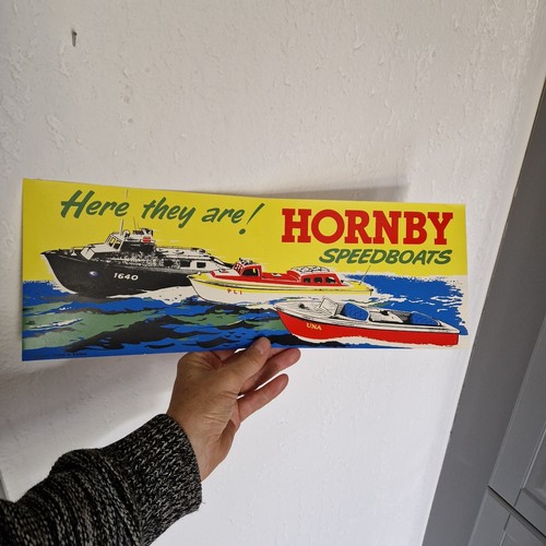 Hornby speedboats affiche de - hornby,