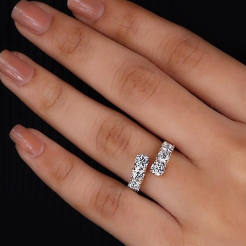 Bracelet diamant taille ronde