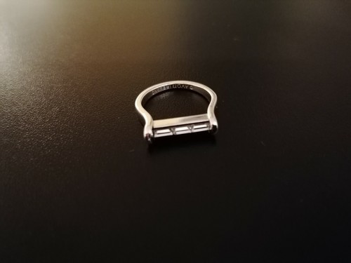 Bague argent plaqué - en,