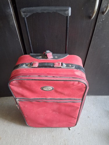 Valise roulettes prune - valise,