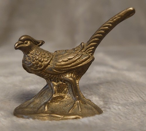 Figurine miniature faisan - , en