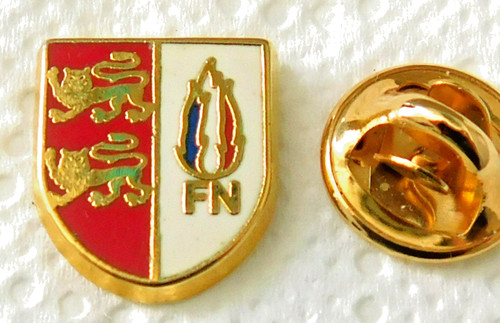 Pin front national - fn,