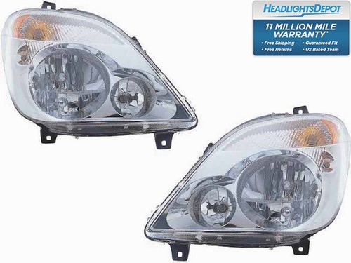 Left and right headlight - left,
