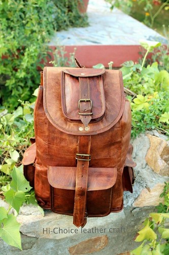 Sac dos cuir - dos, véritable