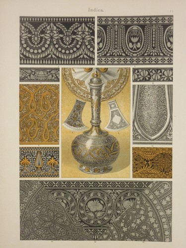 Dl015 style indien plat - style,