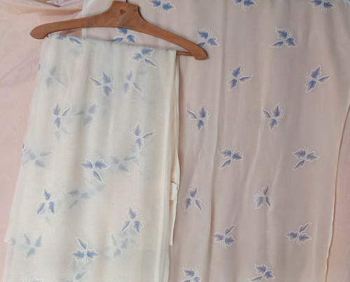 Rideaux voilages vintage - 2,