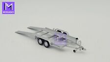 IXO 1/43th DOUBLE AXLE CAR CARRIER TRAY TRAILER
