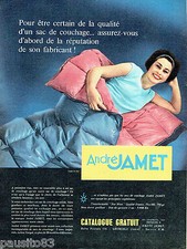 ADVERTISING 076 1959 André Jamet Camping Sleeping Bag
