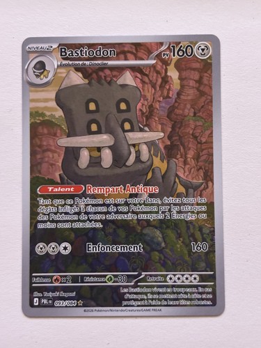 Carte pokemon bastiodon - carte,