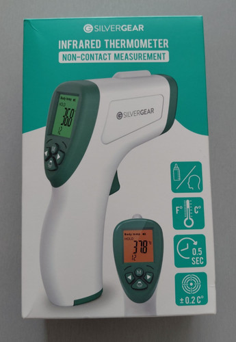Thermomètre frontal