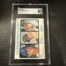 1973 Topps Mike Schmidt, Ron Cey, John Hilton #615 RC SGC 4