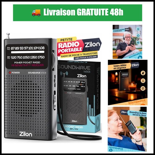 Radio portable piles - portable, am