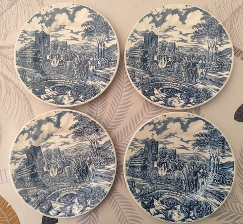 Lot assiettes cm royal - 6, 17