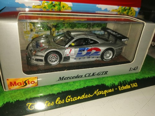 Maisto mercedes clk gtr - 1/43,