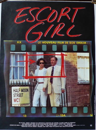 Escort girl affiche cinéma - escort,