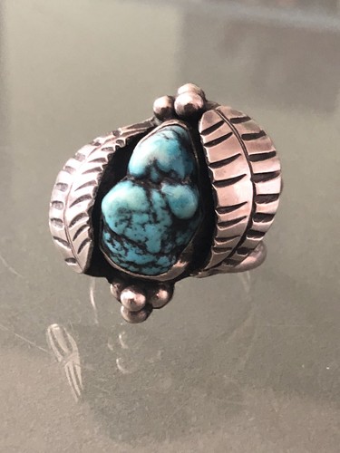 Bague vintage navajo argent - bague,
