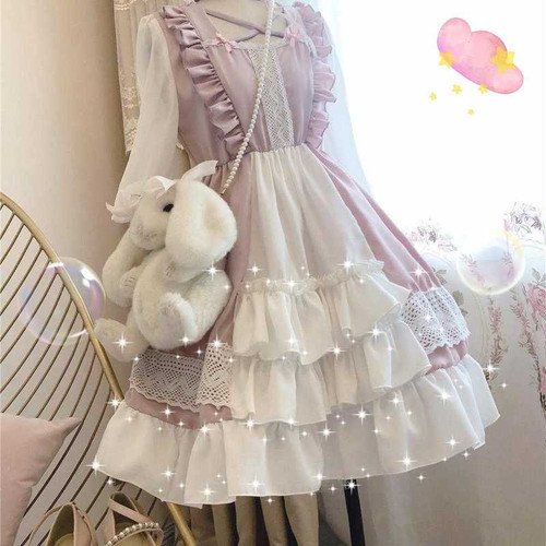 Femme fille ruffles - fille,