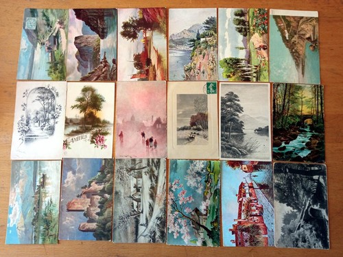 Lot 108 cpa - cpa, cartes