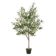 Olivier artificiel plante artificielle arbre en pot 150 cm intérieur/extérieur